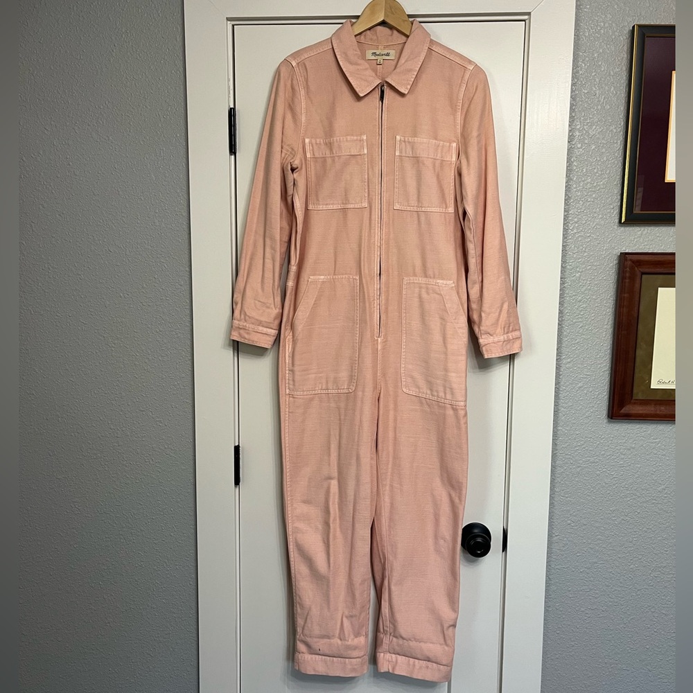 Madewell Pink Jumpsuit